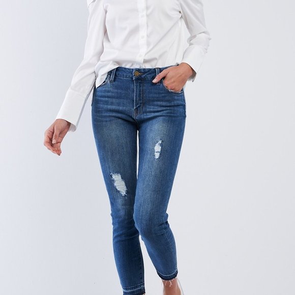 White, drop shoulder by Anzell - Picture 3 of 3